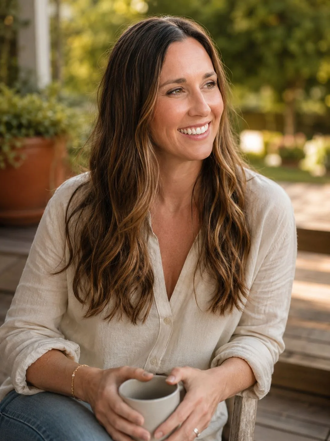 Portrait of Gretchen Eddy, co-founder of Sentera.